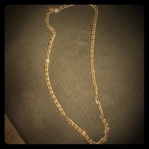 Gold chain necklace
